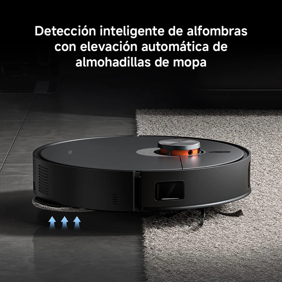 XIAOMI Robot Vacuum X20 MAX con estación Todo en uno: Vaciado automático, Lavado a Alta Temperatura y Secado rápido. 8000Pa, Brazo Extensible, Cepillo Anti-enredos, navegación LDS y Control por App.