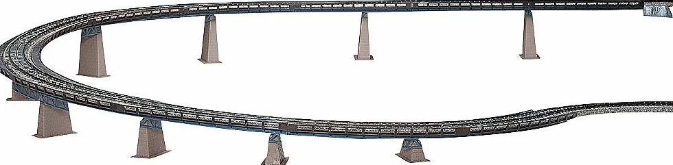 Faller 120470 - Curva elevada Completa [Importado de Alemania]