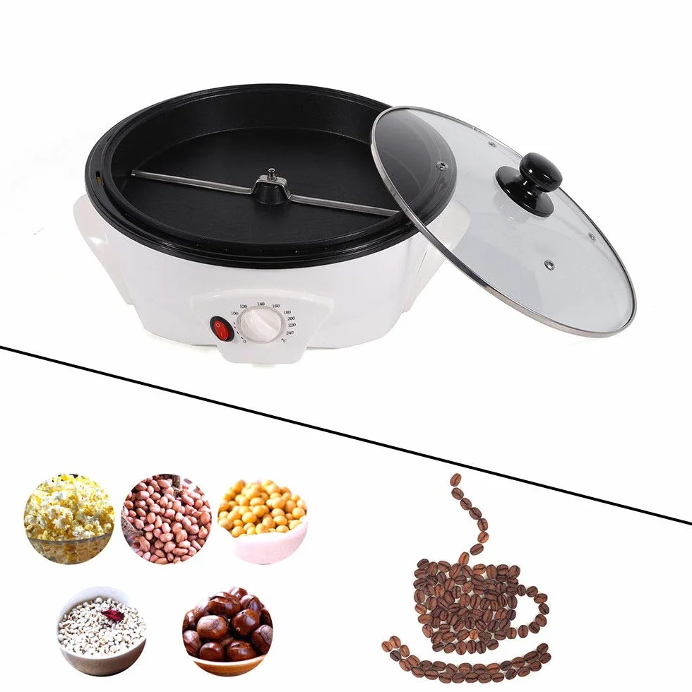 Máquina de Tostado de Café 1200 W 1500 g Tostador de Café en Casa 220 V