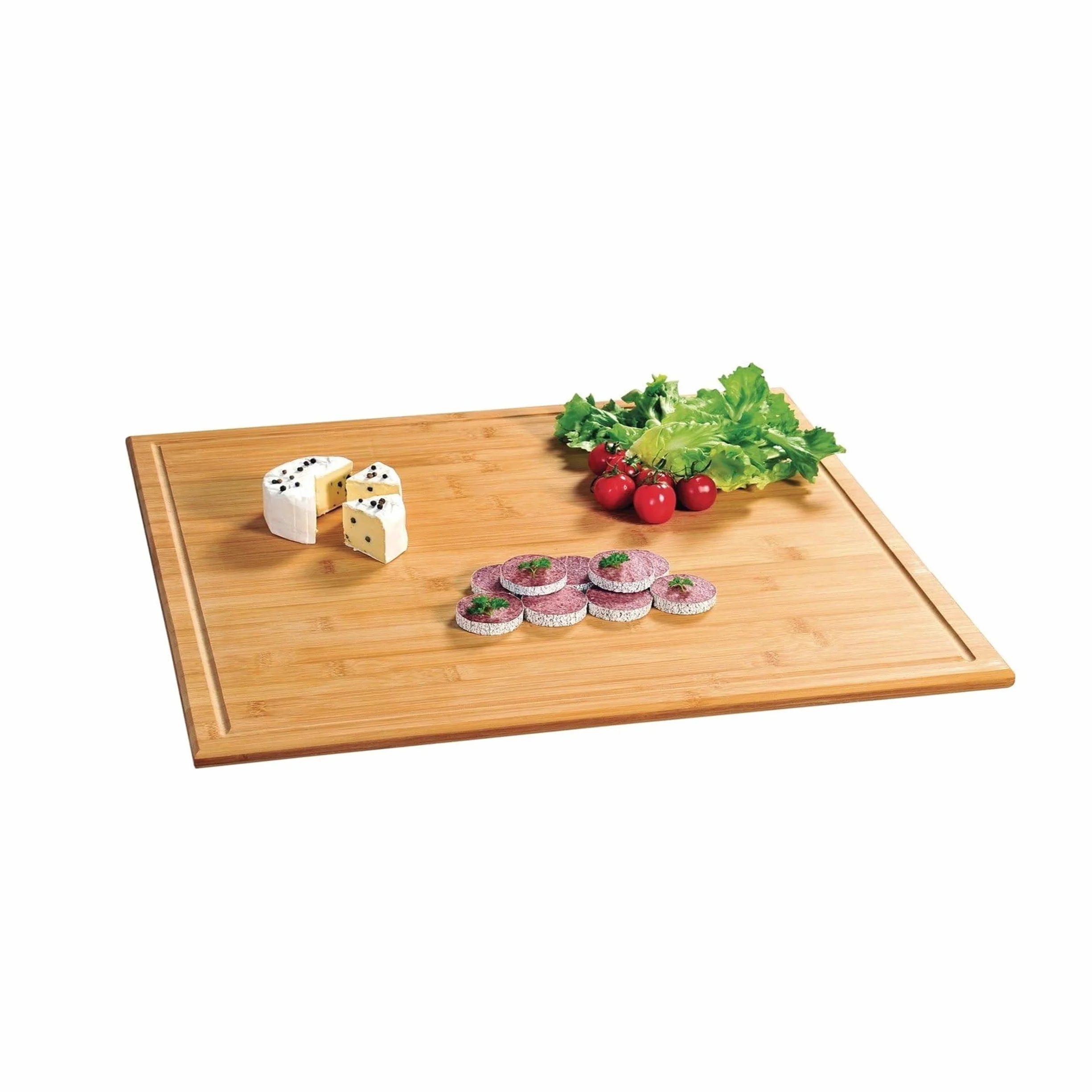 Kesper Tabla de Cortar y Protector de Bambú 56 x 50 cm