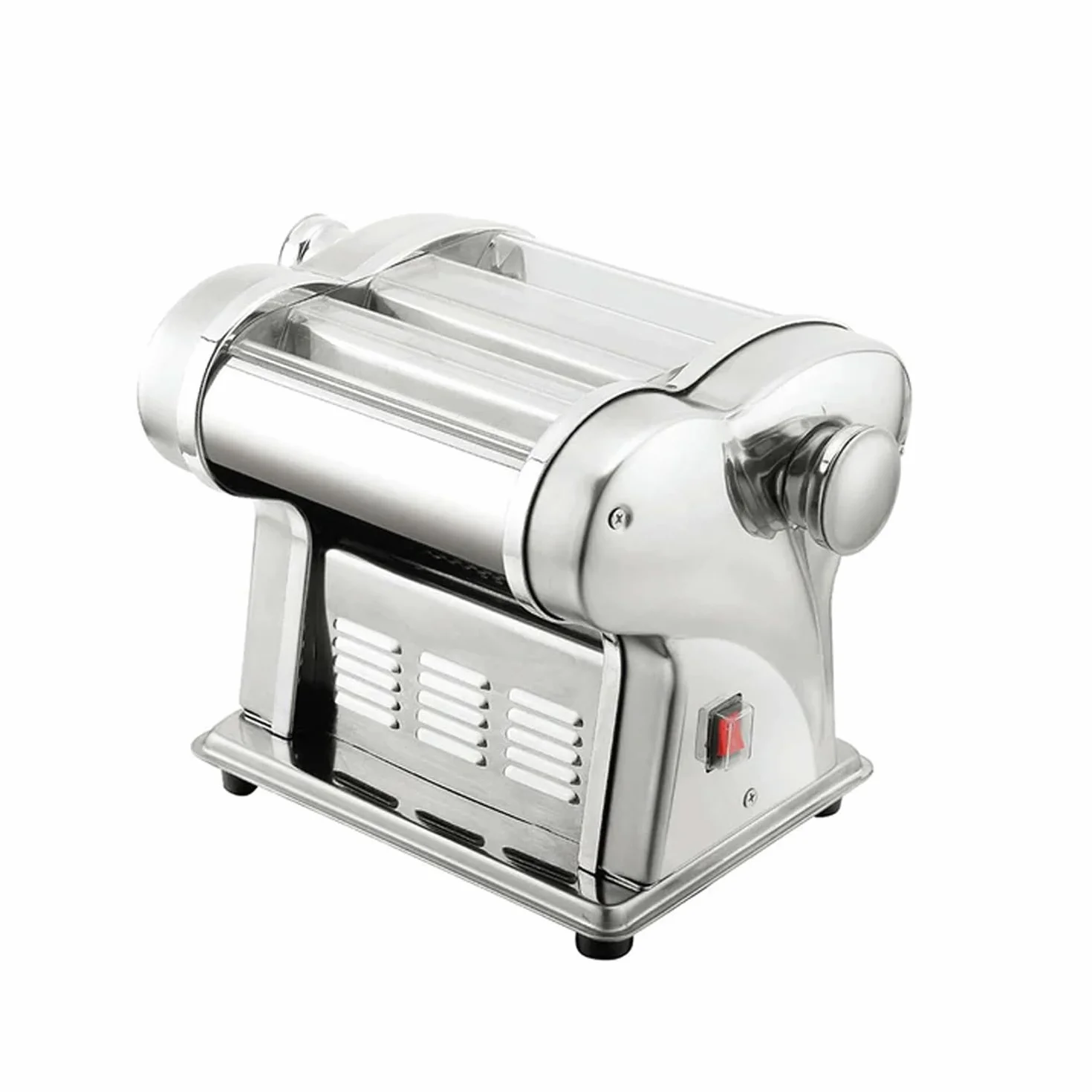 Wintem Máquina eléctrica para espaguetis y fideos PM1650 135 W 18 x 26 x 23 cm – Cuchillas intercambiables de 1 a 4 mm – Capacidad de producción alta 4 kg por hora – Intuitiva y ergonómica –