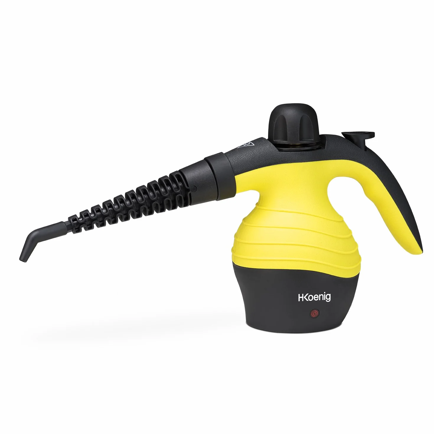 H.Koenig NV60 Limpiador a Vapor de Mano 1000W 4,2 bar 250 ml 6 Accesorios