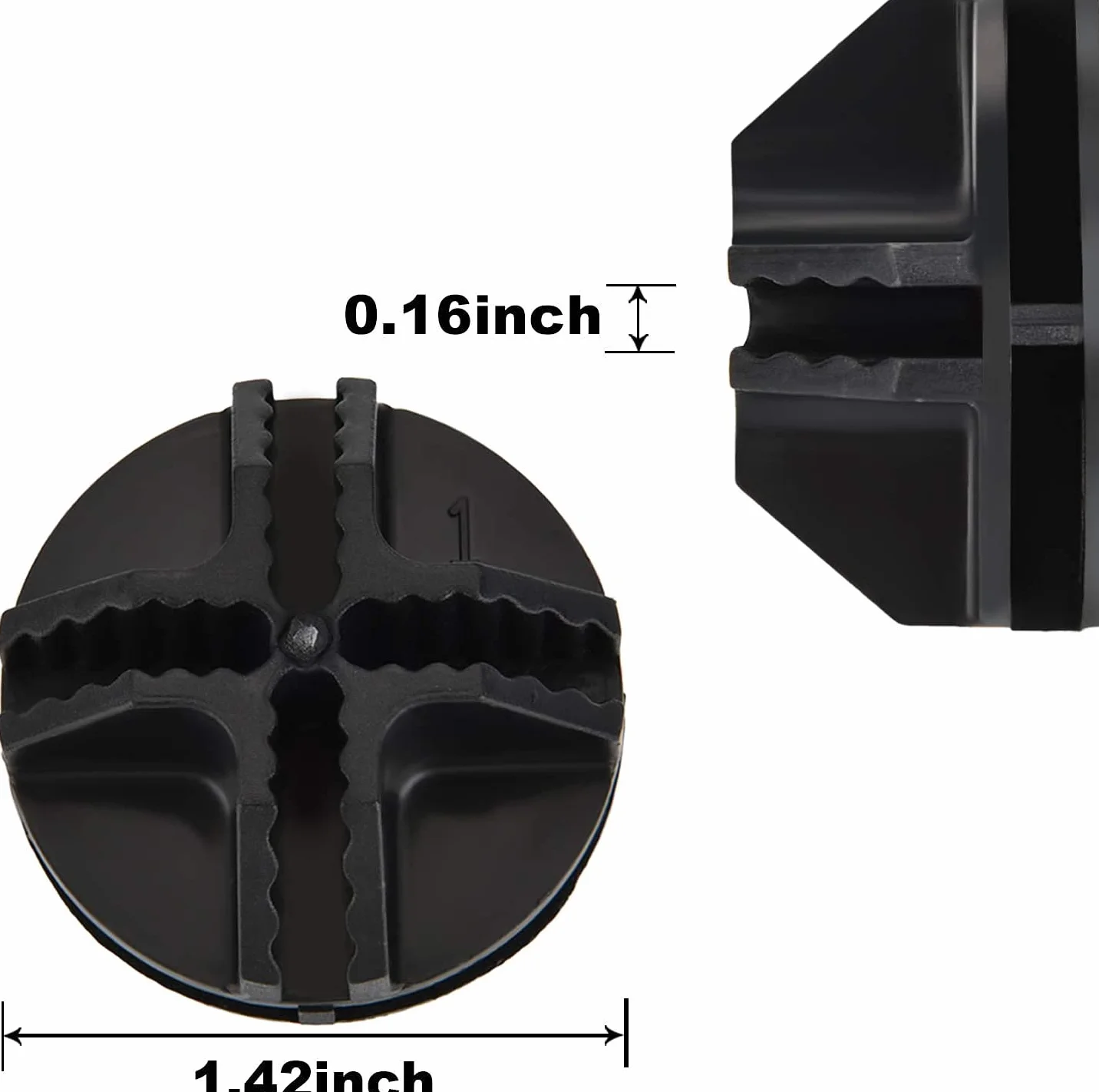 Namvo Conectores de plástico de cubo de alambre 12 cs negro para estantería de almacenamiento