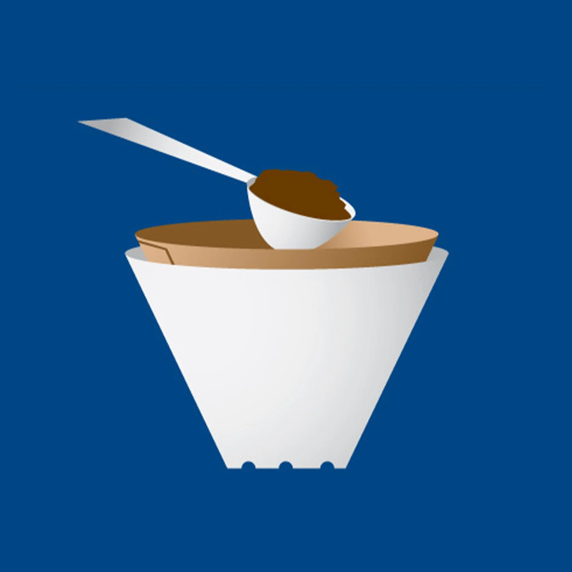 Menalux CFP2 Filtros de papel 1x2 para cafetera de goteo