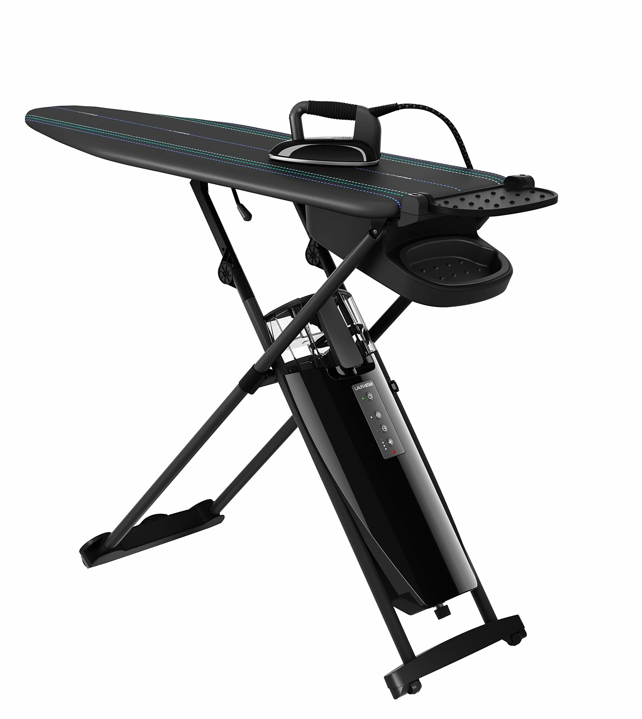 LauraStar Smart U 2200 W 1,2 L Suela de aluminio Negro - Centro de planchado (2200 W, 3,5 bar, 1,2 L, Suela de aluminio, Negro, 2,1 m)