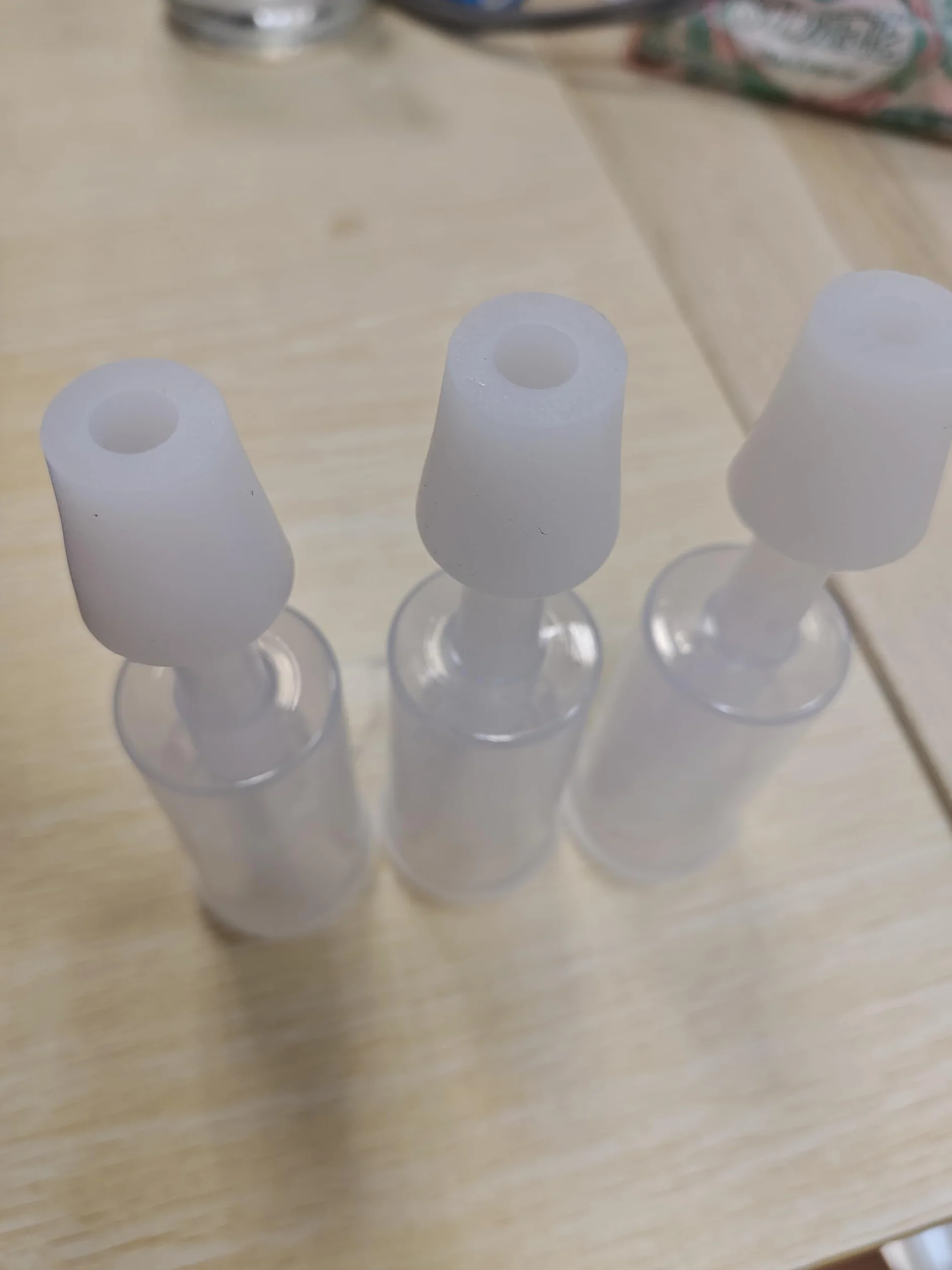 3 Piezas Fermentación Airlock,Esclusas de Aire y Arandelas de Silicona,Válvula Fermentación Plástico,Fermentador de Aire para Fabricar Cerveza Vino