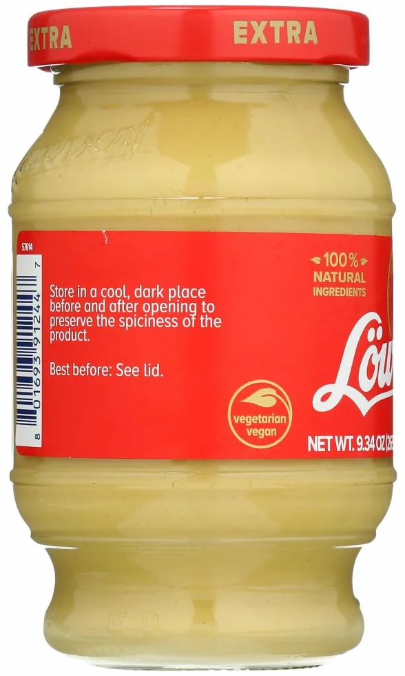 Lowensenf Mostaza extra, paquete de 2