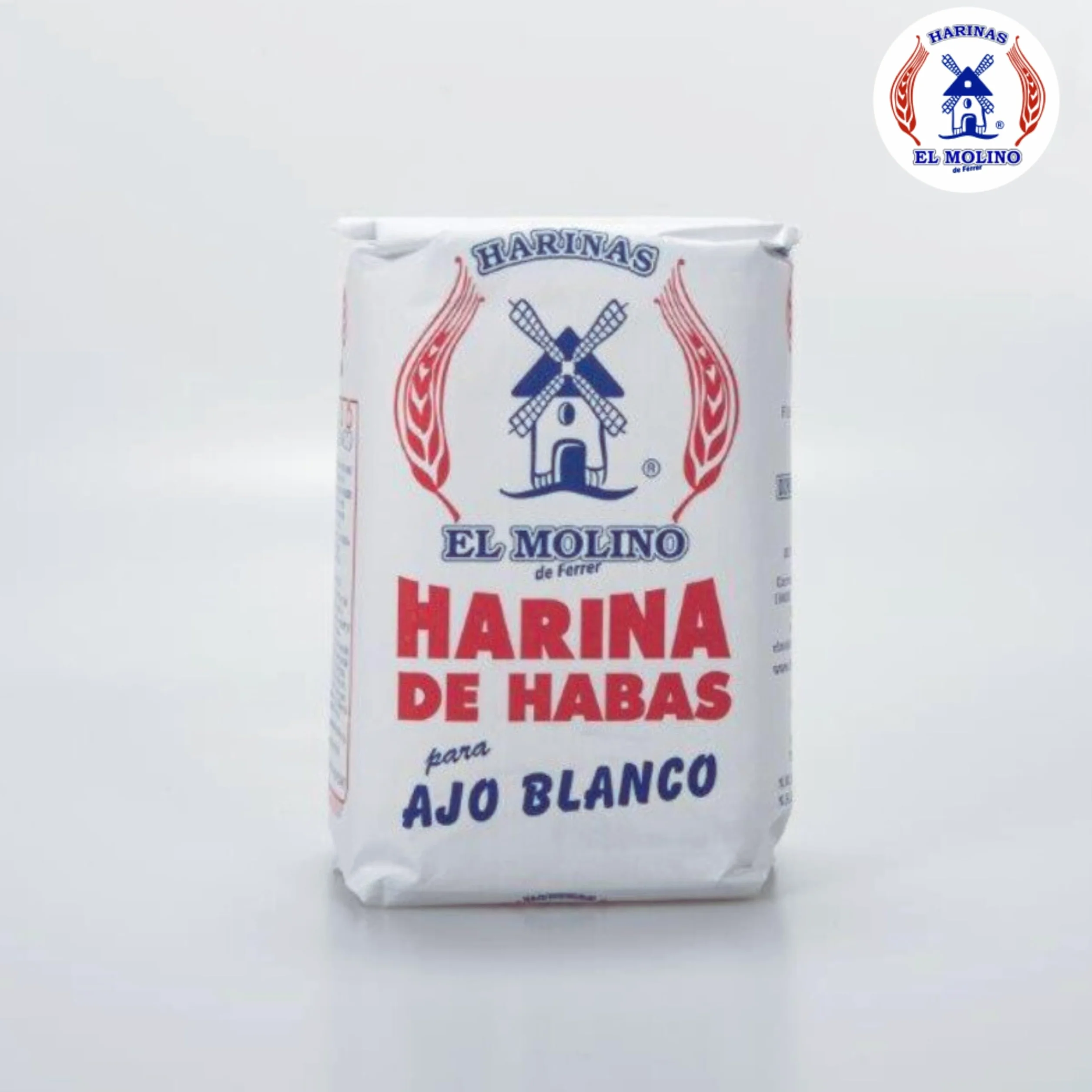 Harina de Habas El Molino 5 Kg Ideal para Ajoblanco Rebozados Guisos