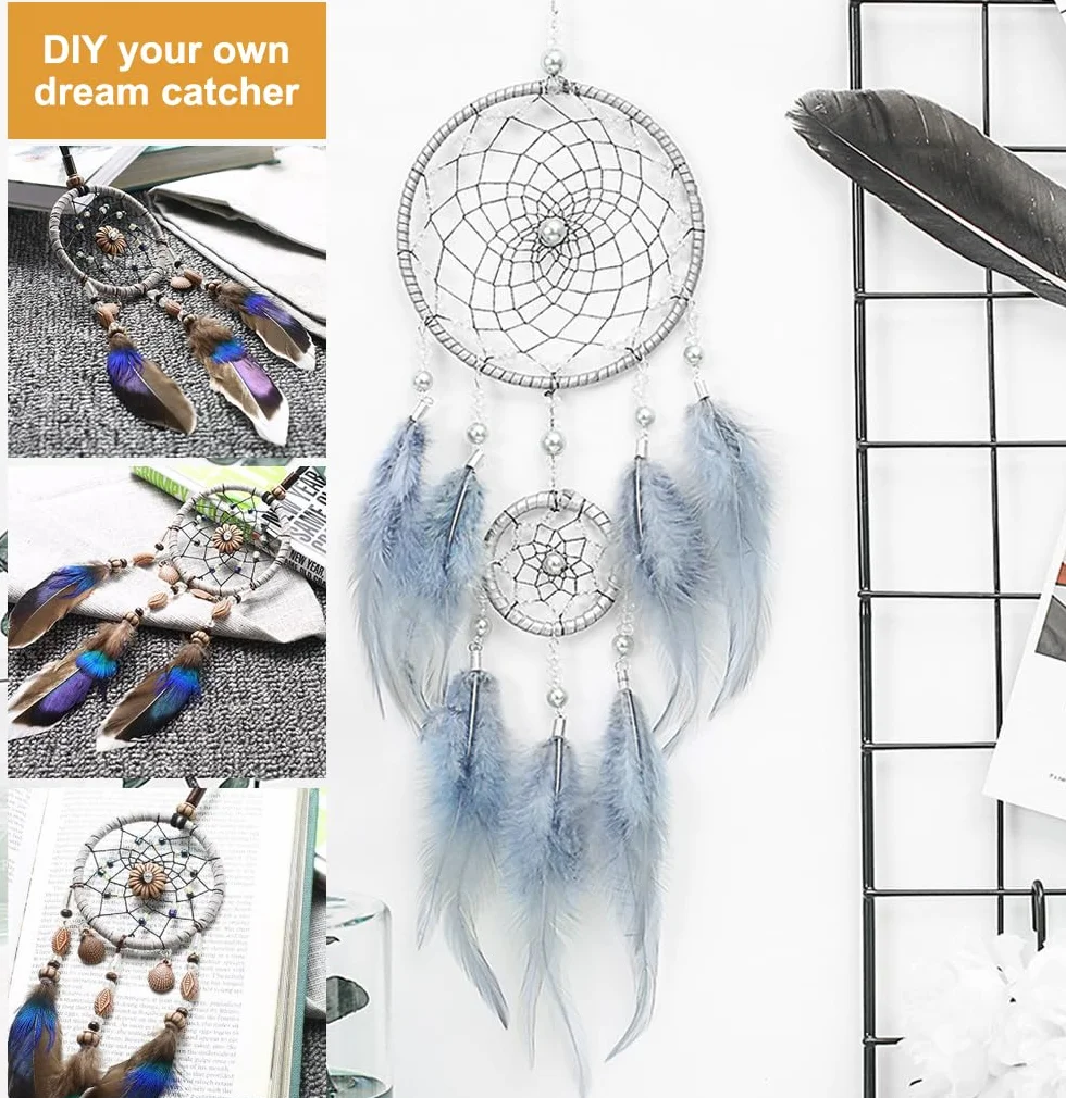 10 Piezas Círculo Atrapasueños 10cm Anillos Macramé Acero, Aros Redondos Dorados Para Atrapar Sueños,Metalicos Manualidades Aro Metal Anillos de Atrapasueños para Atrapasueños,Festival,Proyectos