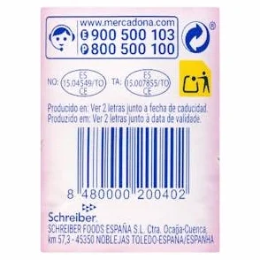 Yogur sabor fresa Hacendado Pack 8 x 125 g
