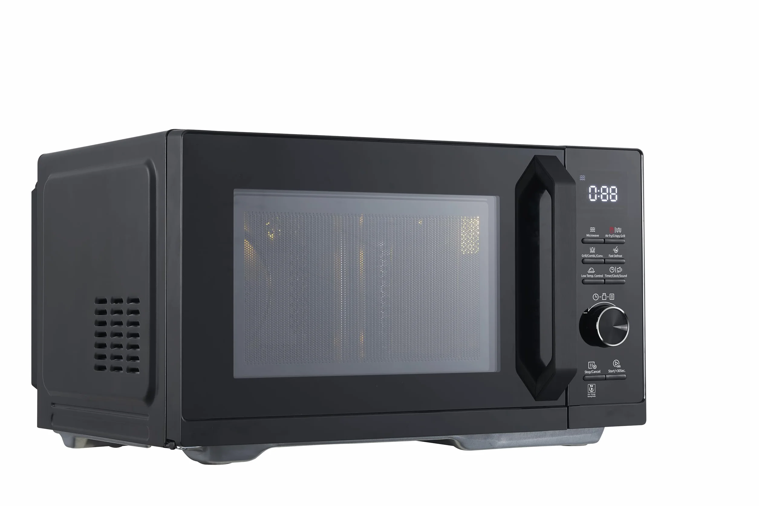 Sharp Microondas Airfry 5 en 1 RCA271TB 900 W, parrilla de 1000 W, aire caliente y función AirFry, convección 2100 W, 27 l, 28 descongelación automática, descongelación controlada por peso y tiempo
