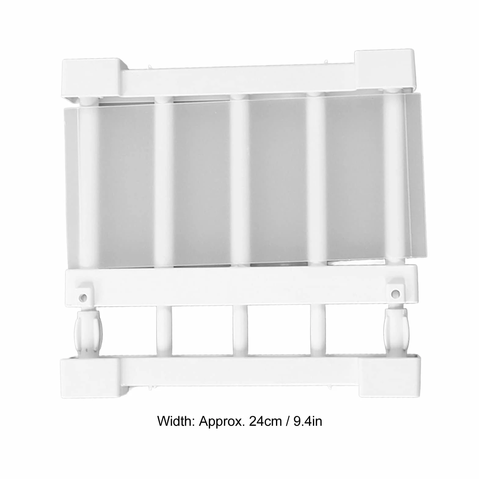 Acuto Estante Ajustable para Armario Sin Clavos, Organizador Extensible Multifuncional de Tensión Ajustable 23-30 cm