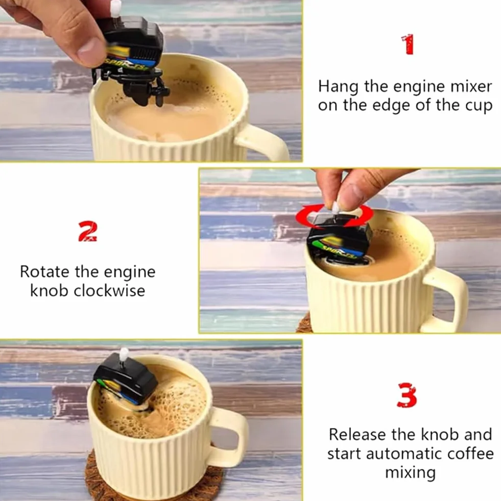 Juego de café para Barcos a Motor con Motor retráctil