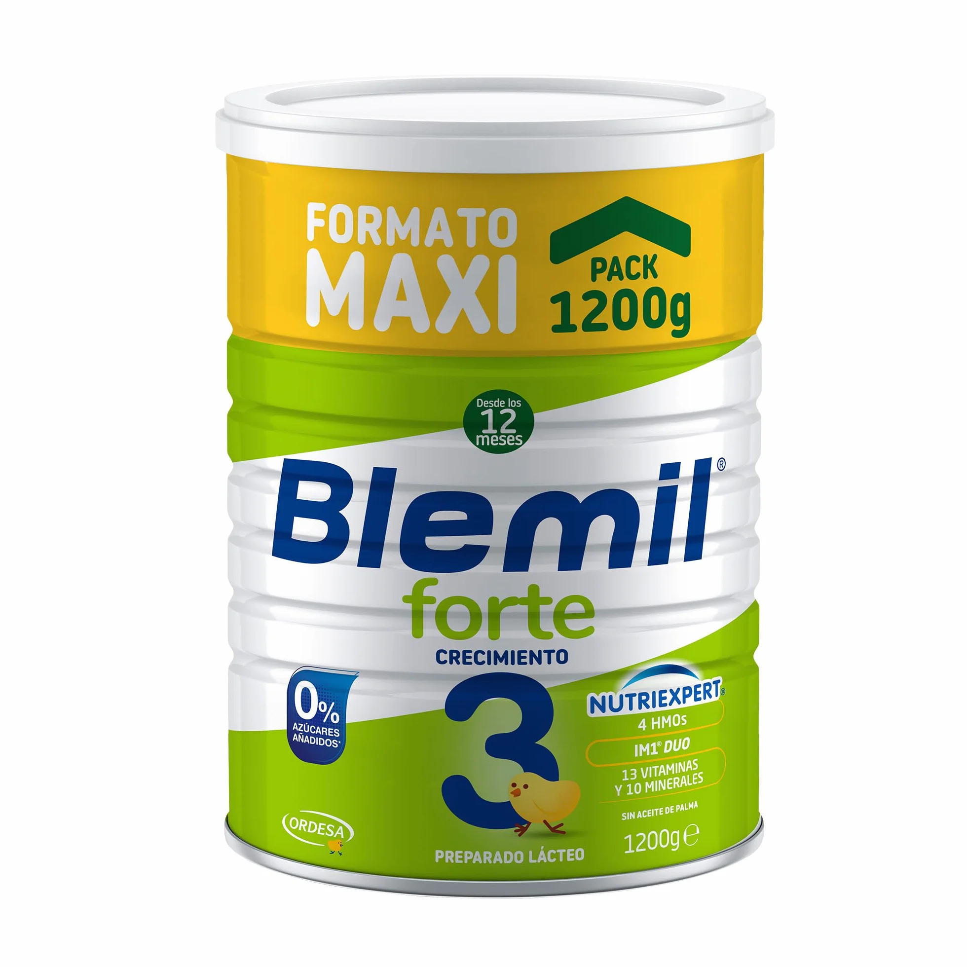 Blemil Plus 3 Forte 1200 g Preparado Lácteo en polvo para Niños 1-3 Años