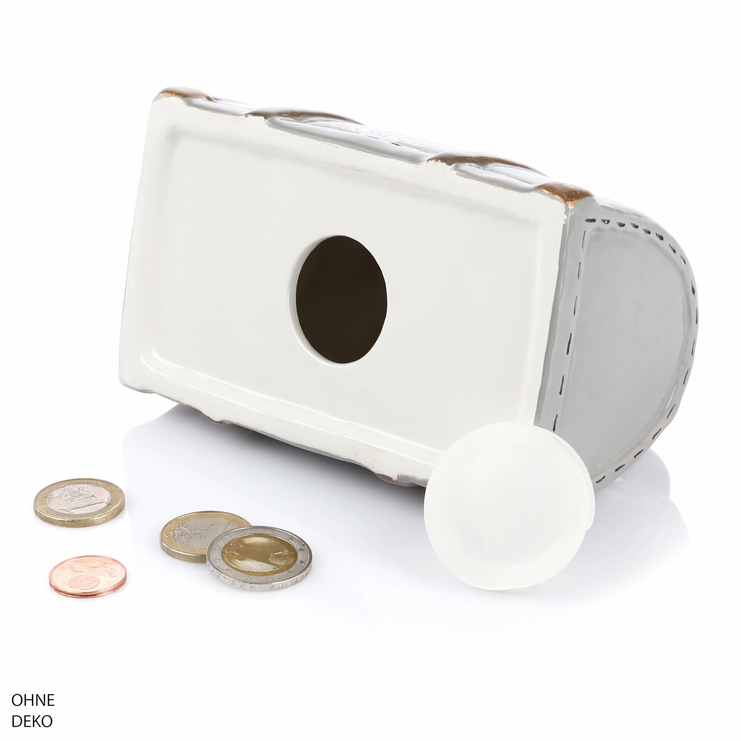 Bolsa de viaje FunX para guardar dinero – Hucha como embalaje para regalos de dinero para vacaciones, viajes o como decoración – Fondo de vacaciones 14 x 8 x 10 cm