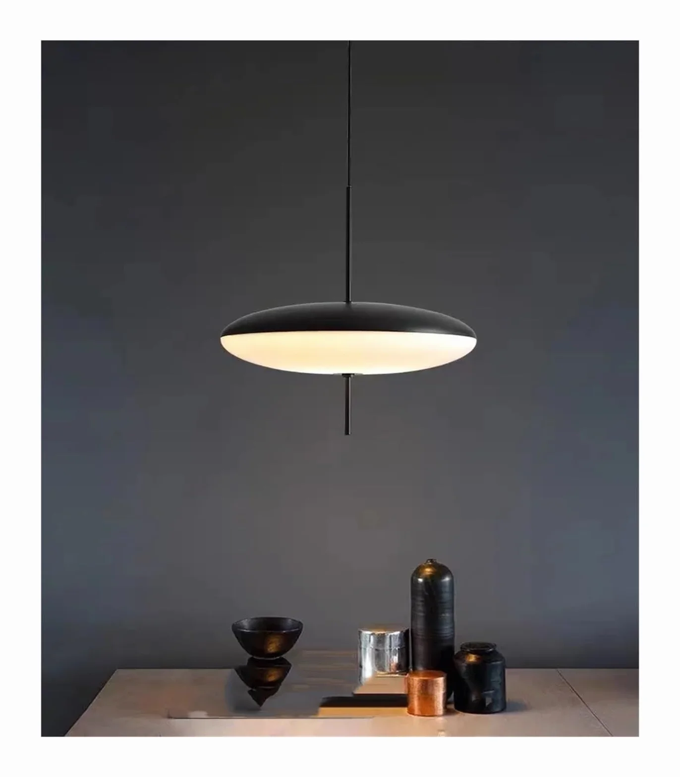 Genérico Lámpara de Techo, Candelabro Moderno LED Negro/Blanco E27 for Colgar en el Techo, Comedor, Sala de Estar, Dormitorio, Bar, candelabro de Cocina Ajustable(Black)