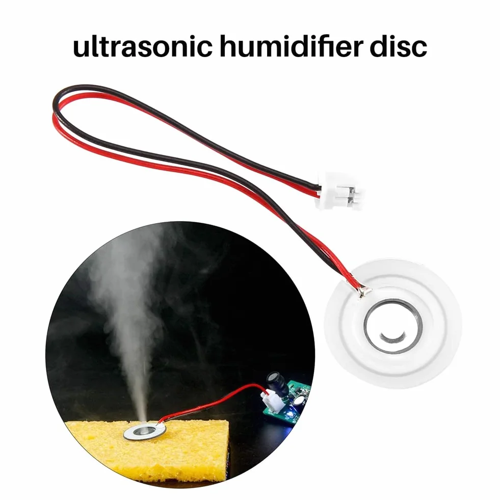 4 unids 20mm ultrasónico niebla fabricante Fogger atomizador transductor atomizador película placa accesorios humidificador Junta en goma