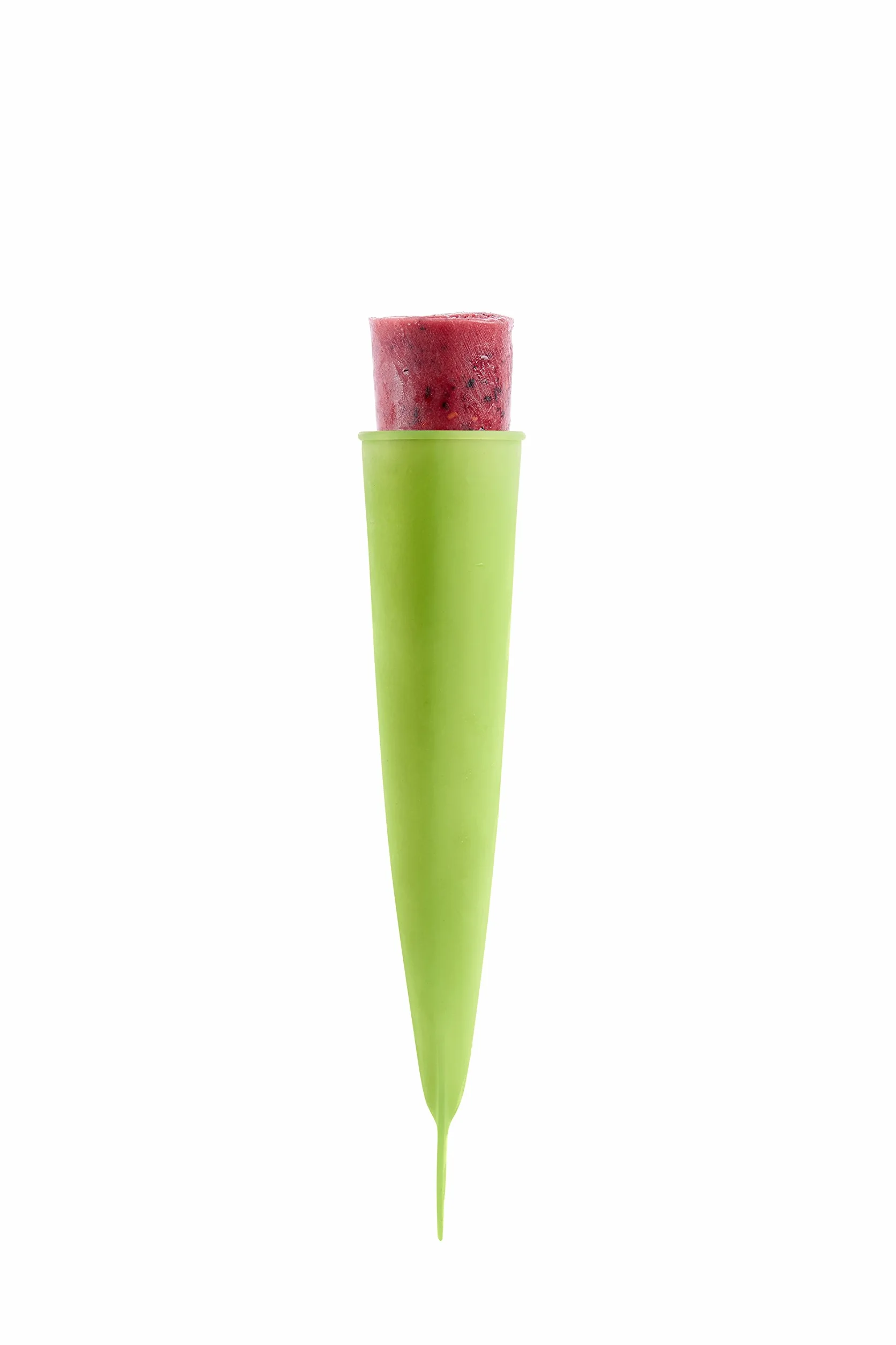Lékué Ice Pop moldes de helado de tubo silicona platino 4x4,8x20,2 cm multicolor