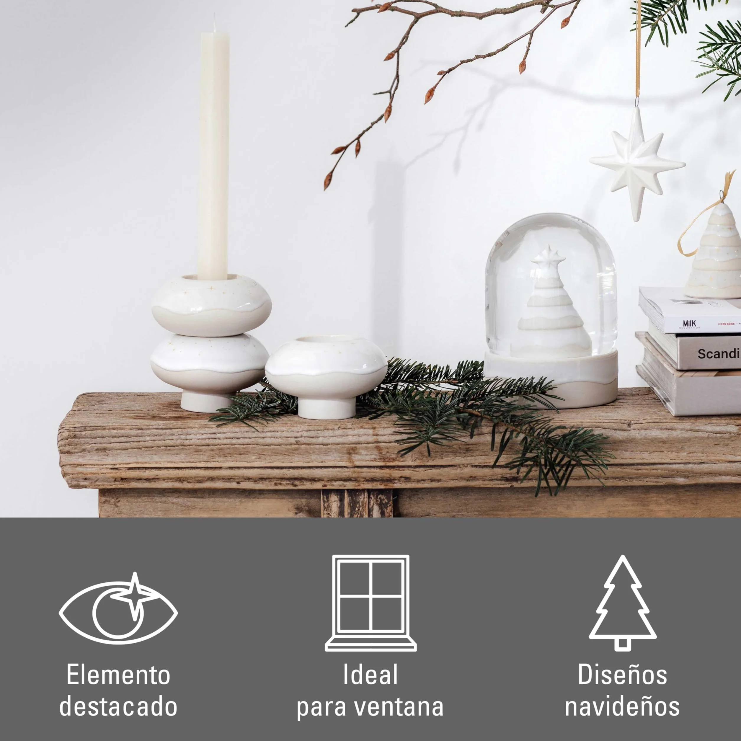Villeroy & Boch Bola de Nieve Winter Glow 11x11x13 cm