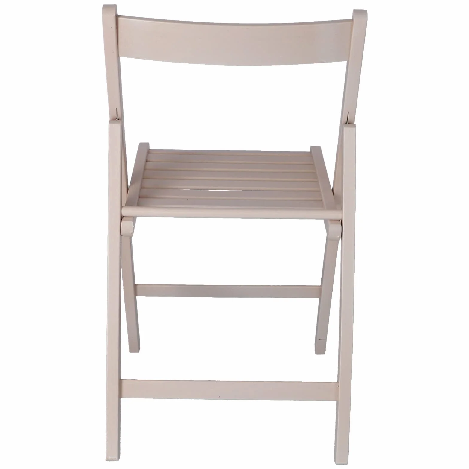 Aranaz | Silla Plegable | Diseño Moderno | Sillas Plegables y Ligeras para Exterior, Jardín o Terraza | Sillón con Reposabrazos y Respaldo | Asiento de Playa | Madera de Haya | Blanca | 43 x 47 x 79cm