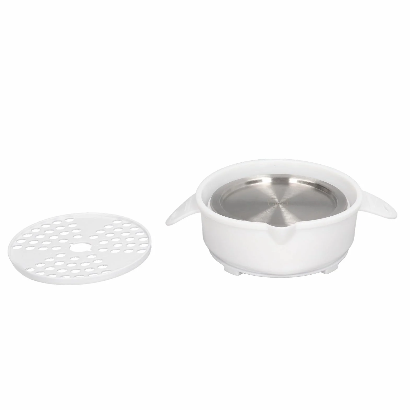 Olla Caliente Eléctrica 800W 1.2L Mini Plegable Portátil para Acampar, Oficina, Hotel
