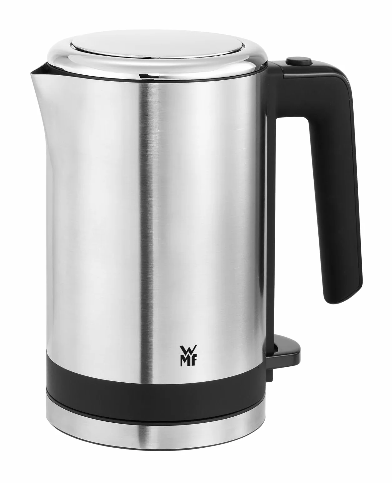 WMF Kitchenminis - Hervidor de agua eléctrico, 0.8 litros, 1800 W, acero inoxidable cromargan