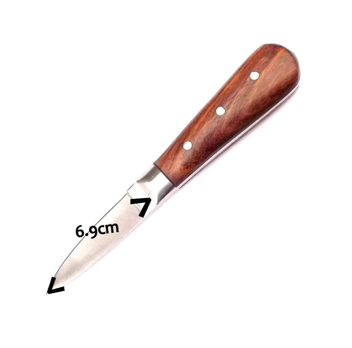 laguiole artesano 3769 R - Ct. Lanza de ostra 16 cm - madera marrón