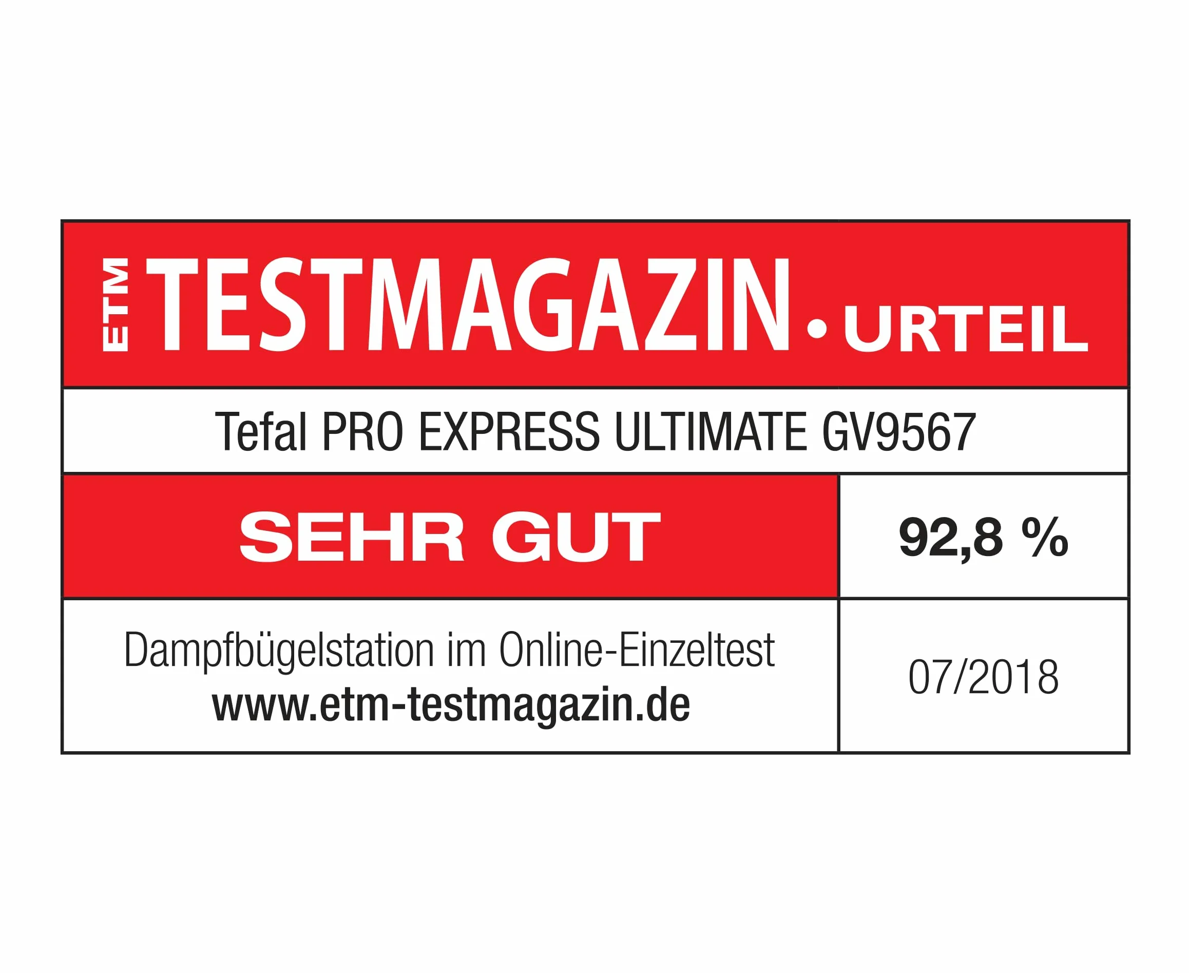 Tefal Iron Station (GV9567) Pro Express Ultimate white grey