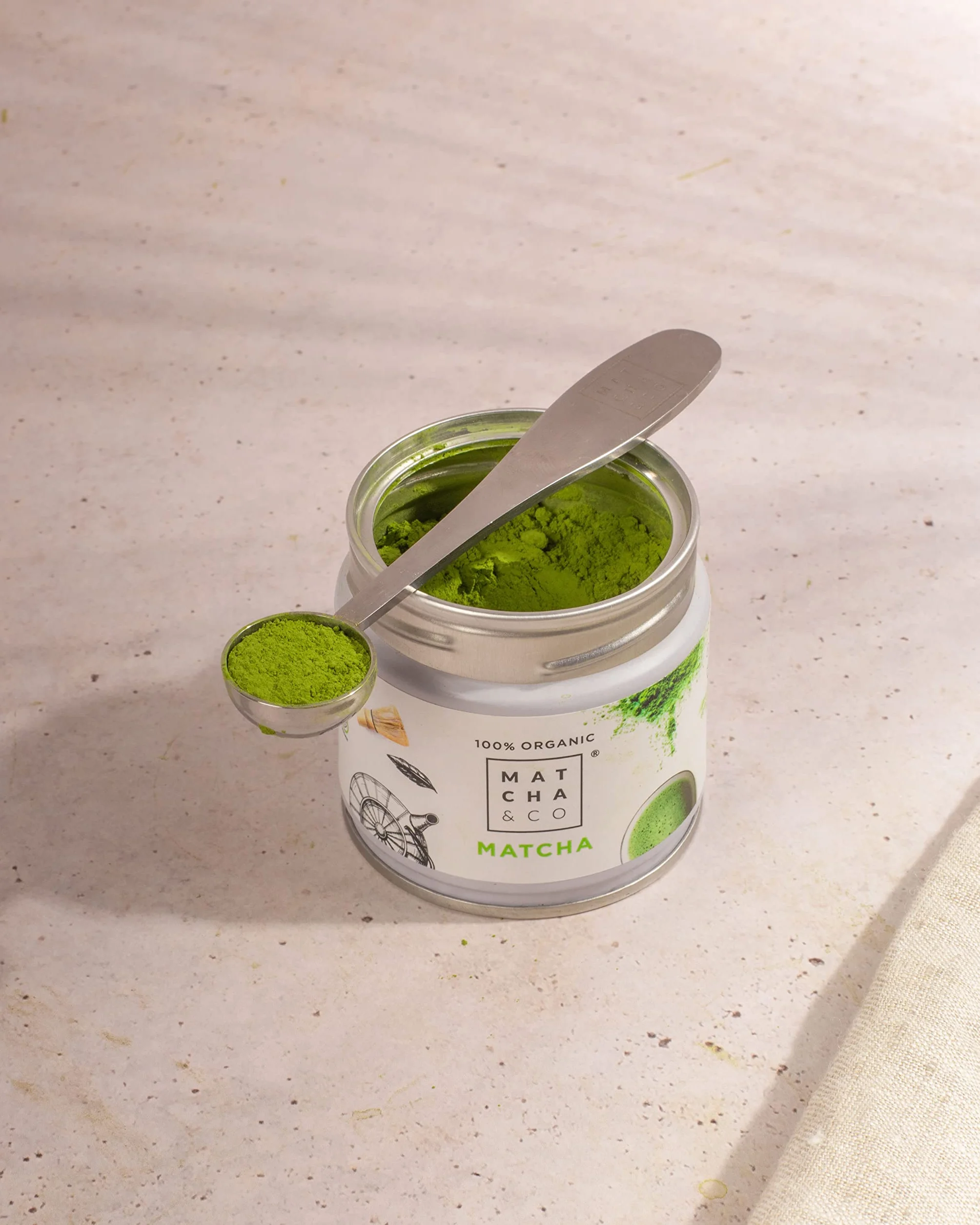 Cuchara medidora para té Matcha 1 gramo Acero Inoxidable 18/8