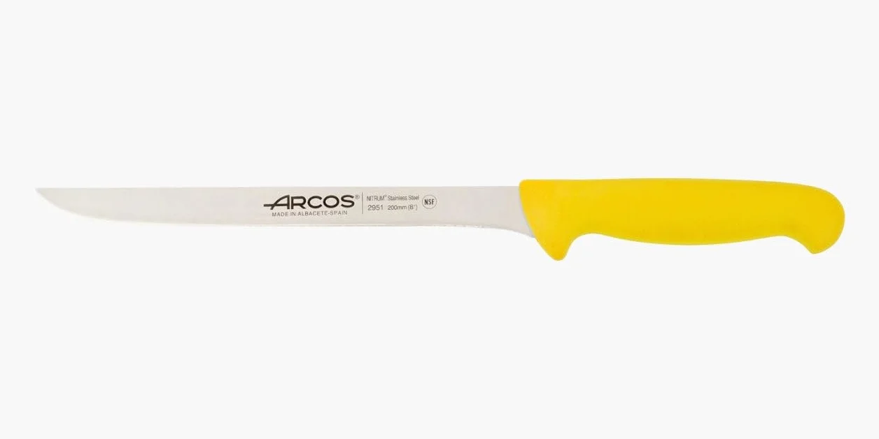 Arcos Cuchillo para filetear Hoja Acero Inoxidable Nitrum 200 mm Serie 2900