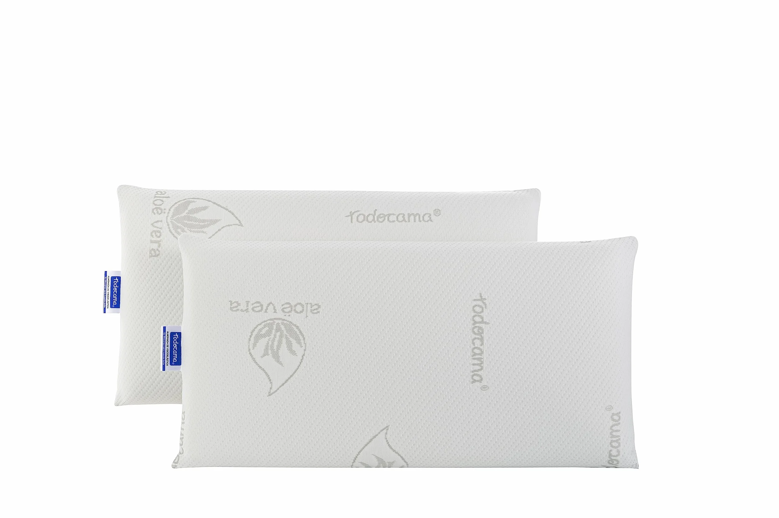 Almohada viscoelástica Aloe Vera Todocama 70 cm Pack de 2