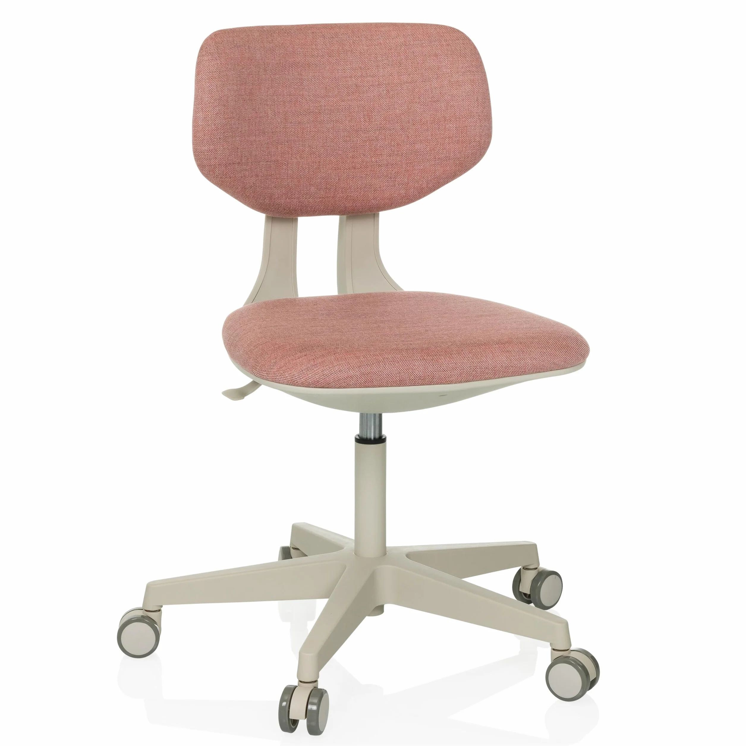 hjh OFFICE Silla giratoria para niños Respaldo Regulable en Altura Kid Classic Silla de Escritorio para niños de 6 a 12 años, Rosa