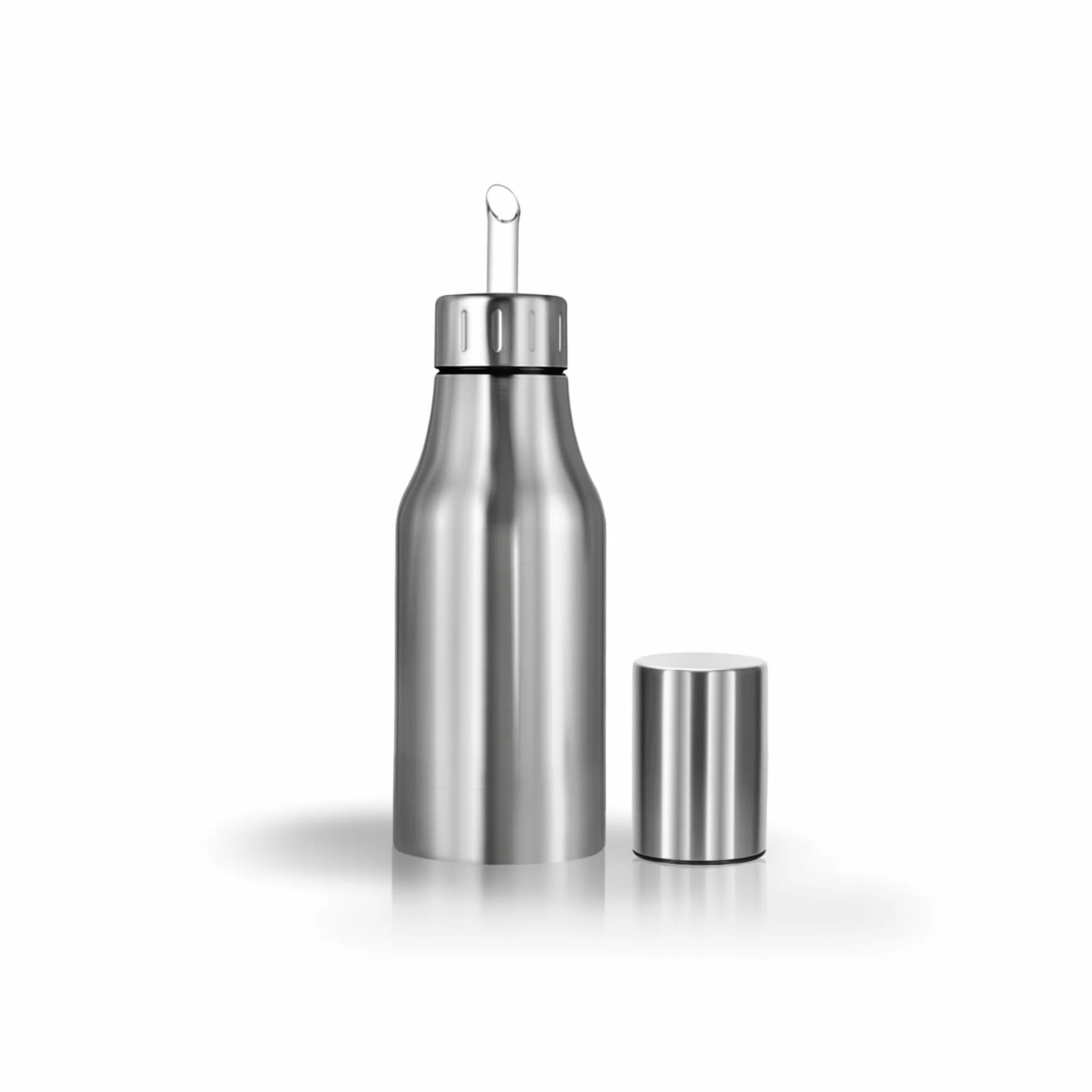 Botella dispensadora de aceite de acero inoxidable