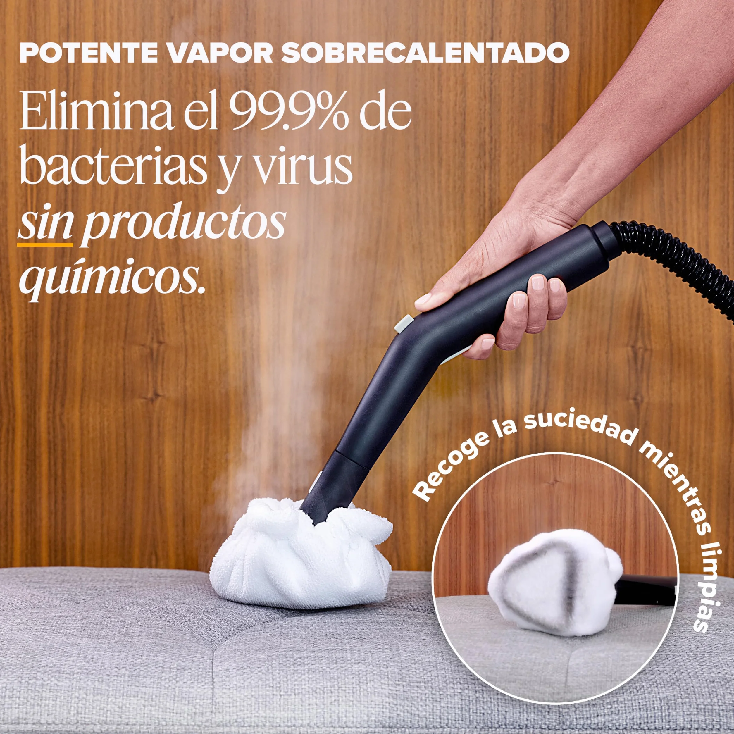 Dupray Neat Limpiador a Vapor Multifunción 17 Piezas para Hogar Suelos Baldosas